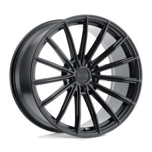 XO Luxury Wheels – LONDON – Black – 19″x8.5″ 32mm – All weather Wheels – 1985LDN325112M66